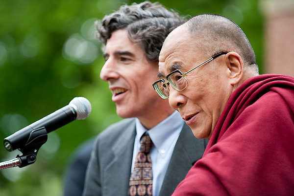 Dalai Lama Richie Olin Photo By Jeff Miller